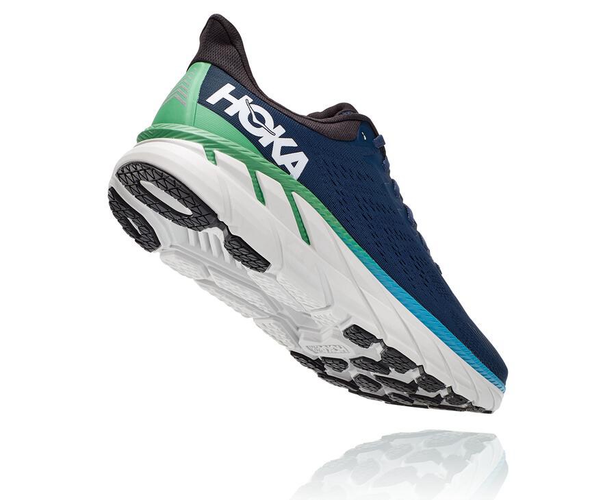 Hoka One One Koşu Ayakkabısı Erkek Lacivert - Clifton 7 - KM9732160